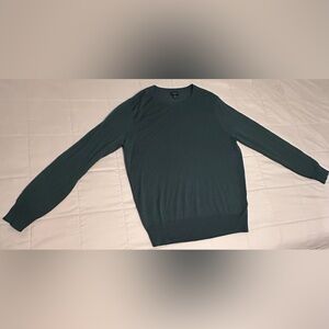 J. Crew thin MERINO WOOL-BLEND CREWNECK SWEATER